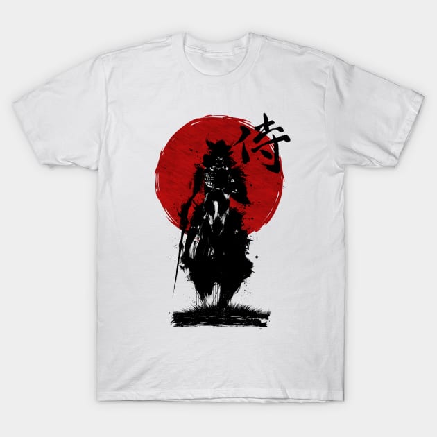 Samurai T-Shirt by clingcling